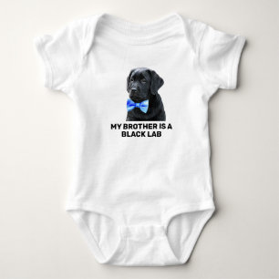 Body Mon frère est un labrador noir