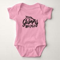 Mon Glammy m'aime habillement de bébé