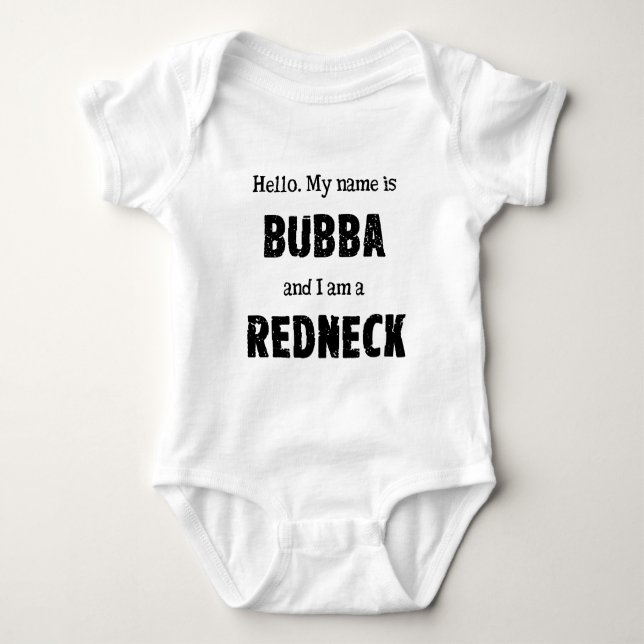 Body Mon nom est Bubba (Devant)