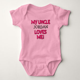 Body Mon oncle Loves Me, chemise faite sur commande de