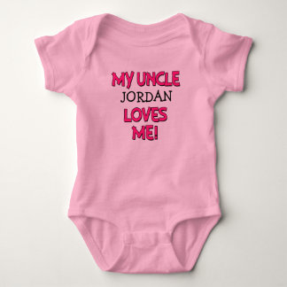 Body Mon oncle Loves Me, chemise faite sur commande de