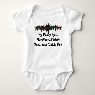 Body Mon papa court des marathons. Que votre papa