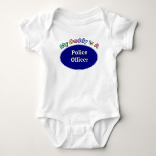 Body Mon papa est des cadeaux d'un bébé de policier