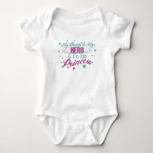 Body Mon papa est mon héros et je suis sa princesse