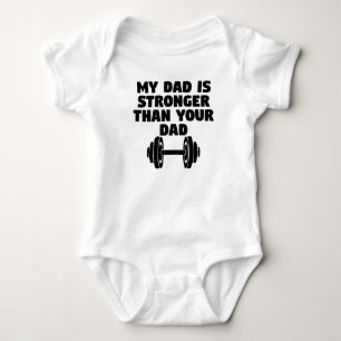 Body Mon papa est plus fort que votre papa
