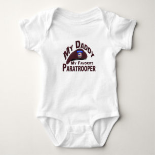 Body Mon Papa - Mon Paratrooper Préféré - Bébé Sauteur