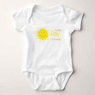 Body Mon petit rayon de T-shirt de nourrisson de soleil