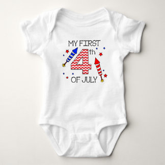 Body Mon premier 4 juillet costume infantile de corps