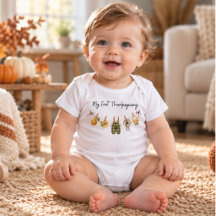 Mon Premier Bébé de Thanksgiving