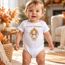 Mon premier bébé de Thanksgiving