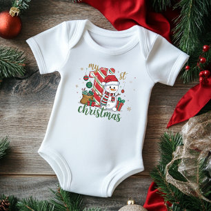 Body Mon premier joli bonhomme de neige de Noël