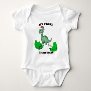 Body Mon premier Noël T-Rex Dinosaur enfant Noël