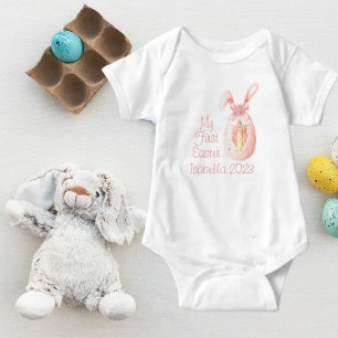 Body Mon premier oeuf Religieux de Pâques Jésus Lapin
