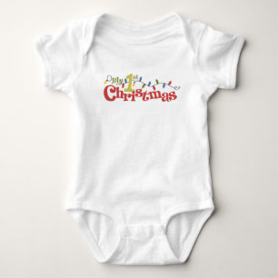 Body Mon premier vêtement de bébé de Noël
