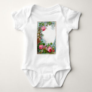 BODY MONOGRAME DE ROSES ET DE JASMINE