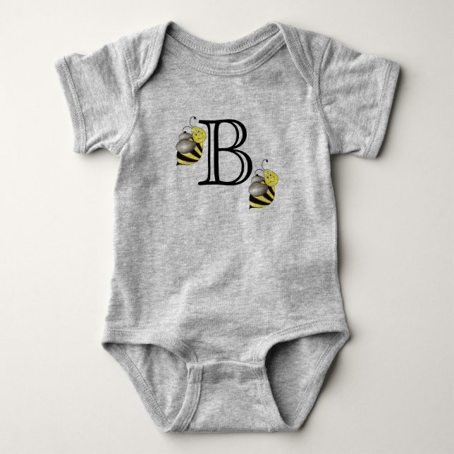 Body Monogramme B Monogramme Bumblebee Yellow Bumble Be (Devant)