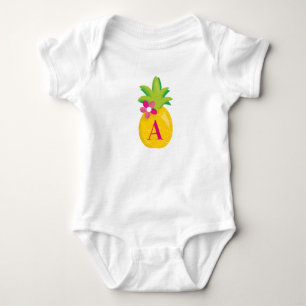 Body Monogramme d'ananas adorable