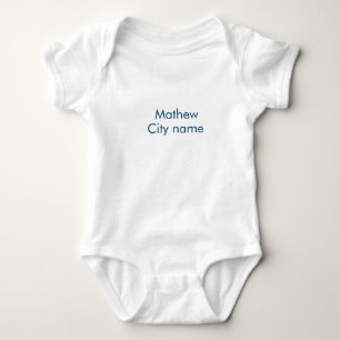 Body monogramme de lettre initiale simple ajoutez votre