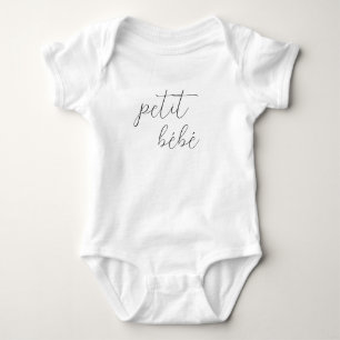 Body Monogramme Nom Petit Bébé Petit Bébé Texte