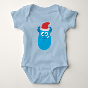 Body Monsters Inc.   Sulley Santa Hat Smile
