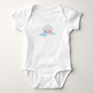 Body Moon and cloud cute design