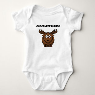Body Moose au Chocolat Mignon, Dessin Animé de Dessert