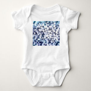 Body Mosaïque triangulaire géométrique et colorée : abs