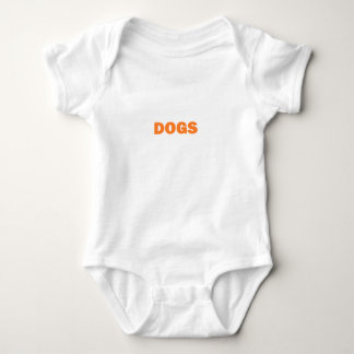 Body Mot DOGS en jaune