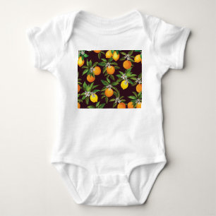 Body Motif d'agrumes, Oranges Vintages de citrons.