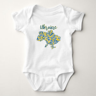 Body Motif folklorique et typographie ukrainienne