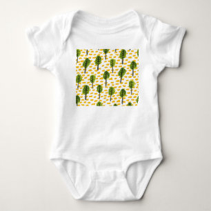 Body Motif Naïve Green Black Tree
