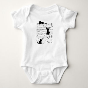 Body Music Cat Cats Cute Funny Musicien Cadeau