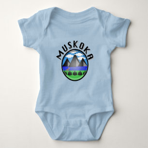 Body Muskoka Design (Version 2) - Bodysuit Baby Jersey