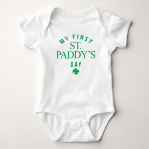 Body My First St Paddy's Day Baby - St Patrick Day