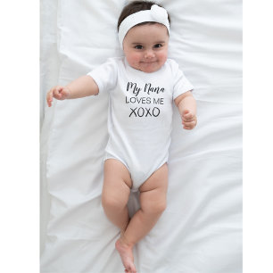 Body My Nana M'Aime Baby shower Grand-Mère Mignonne