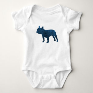 Body Navy Blue French Bulldog alias Frenchie Silhouette