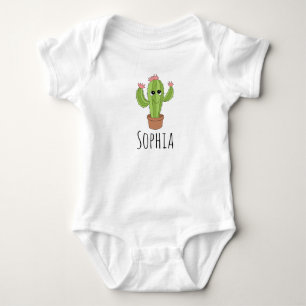 Body Neutral Cute Kawaii Cactus Plante et nom