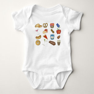 Body New York City Foodie NYC Foods Tourist Food Print