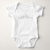NEW YORK NYC Manhatten USA City Skyline Silhouette