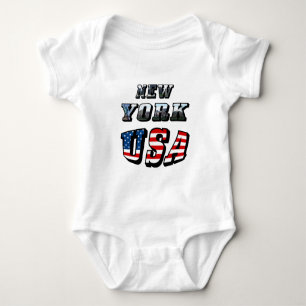 Body New York Picture and USA Text