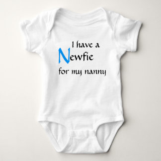 Body Newfie pour une bonne d'enfants