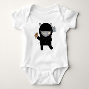 Body ninja kitty bébé onsie