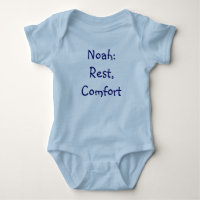 Noah Nom du bébé Signification Bodysuit