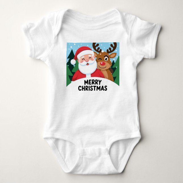 Body Noël de bébé (Devant)
