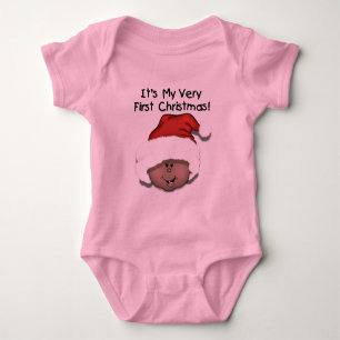 Body Noël du bébé d'Afro-américain ęr