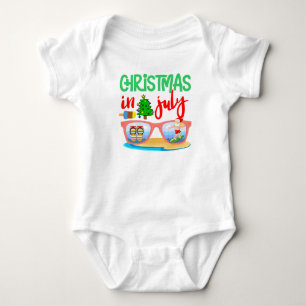 Body Noël juillet surf Père Noël flip flop