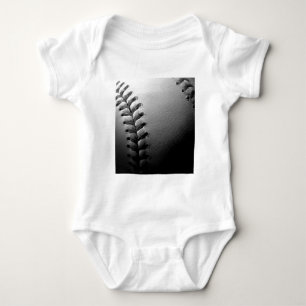 Body Noir et blanc Gros plan de base-ball