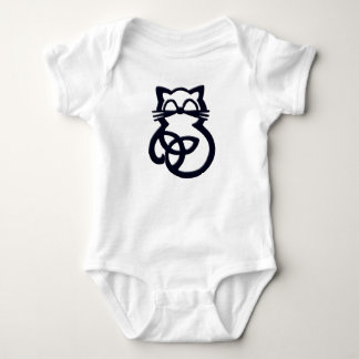 Body Noir Trinity Knot Celtic Chat Baby One Piece