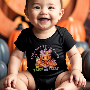 Body Nom Cute Éffrayante de bonbon d'Halloween ou trait