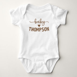 Body Nom de bébé personnalisé, futur nouveau-né personn